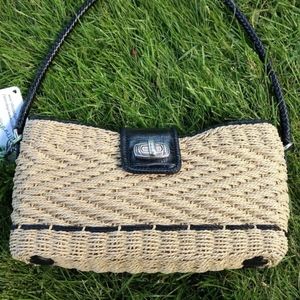 Brighton Straw Purse Hobo Bag Handbag